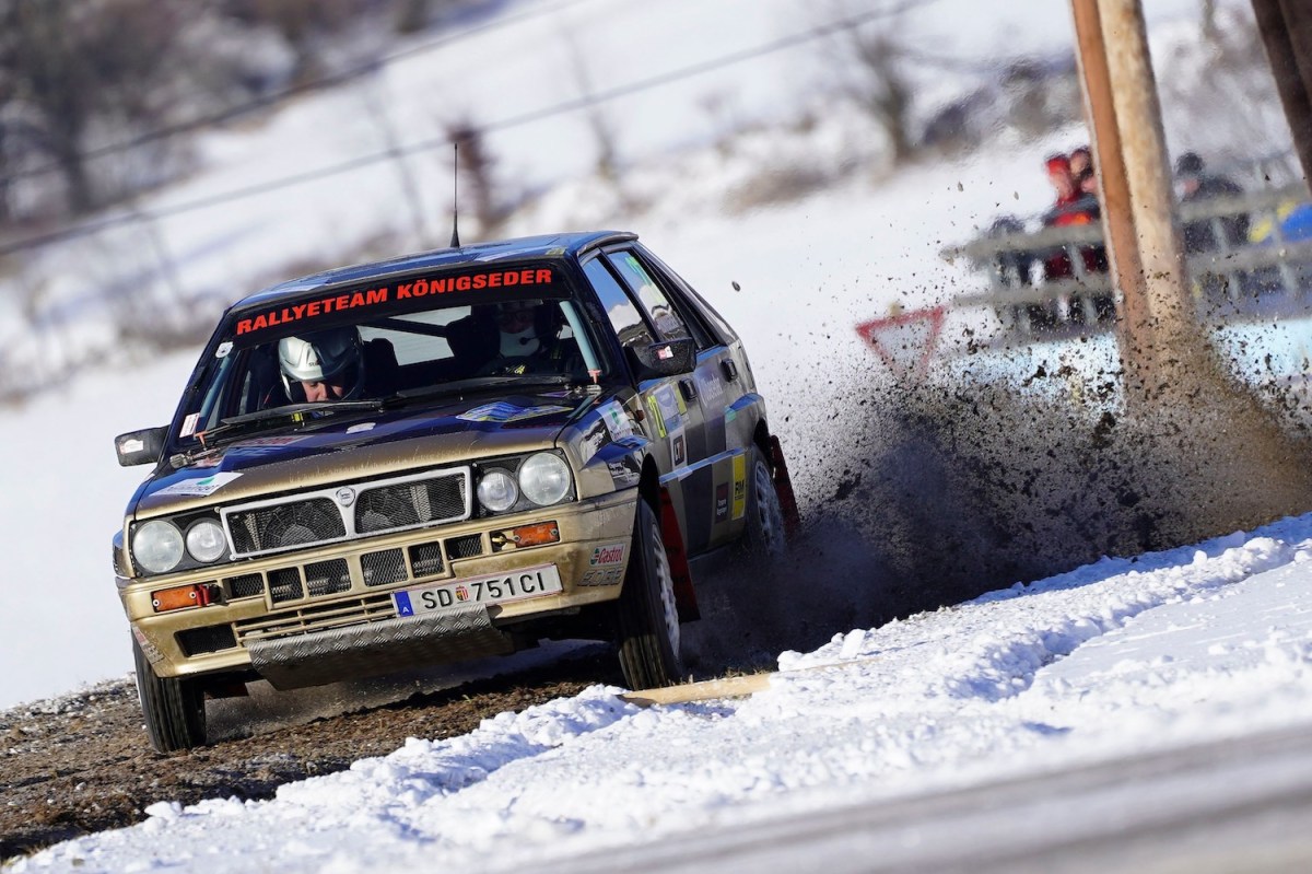 Lancia Delta Integrale racing in Austria