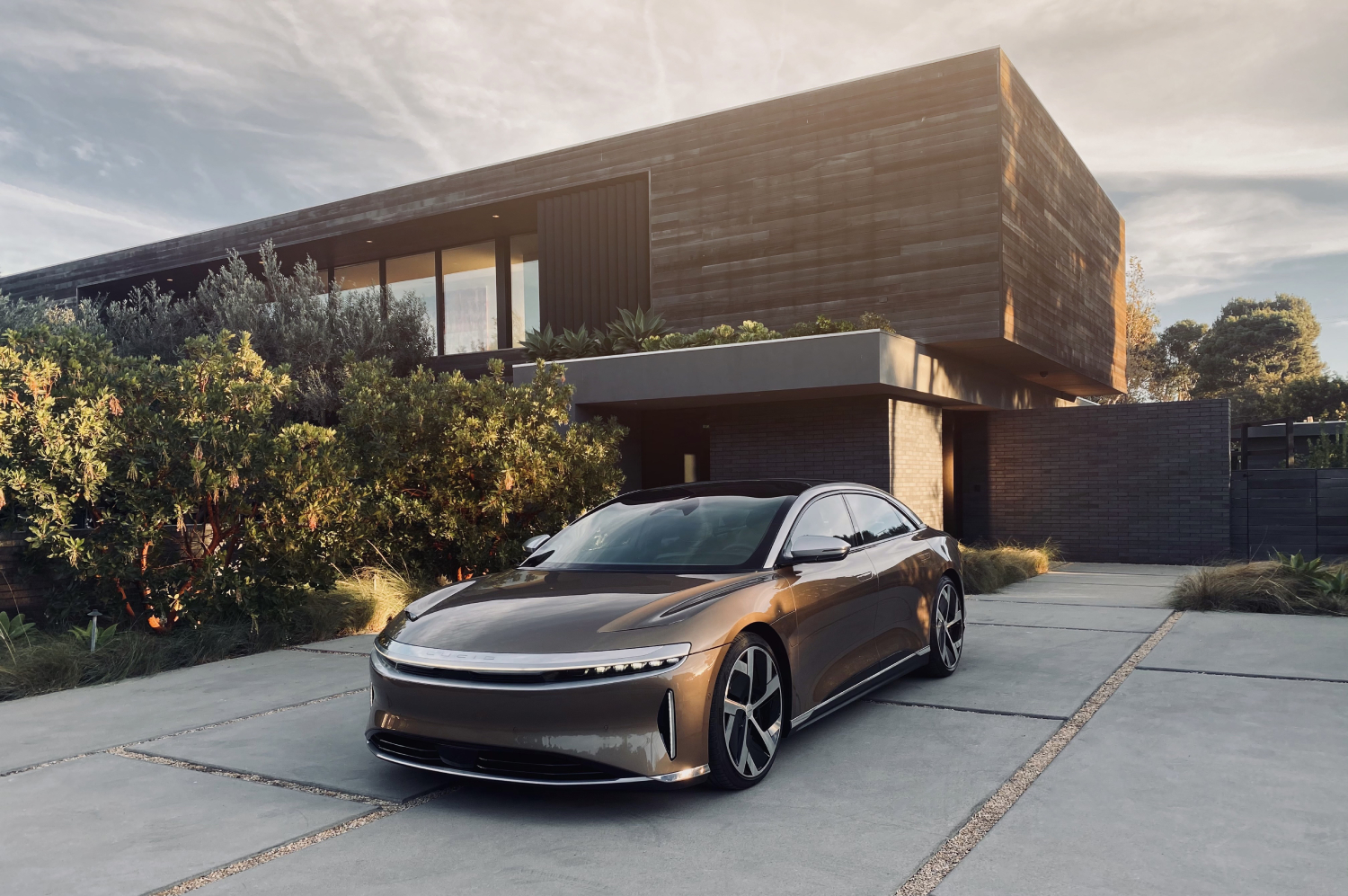 The Lucid Air was compared to the Tesla Model S and Mercedes-Benz EQS by Edmunds