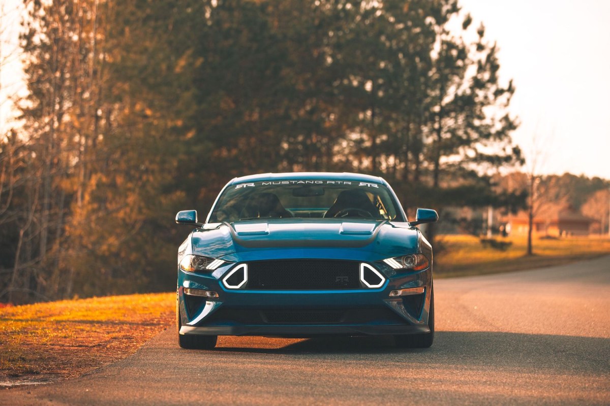 RTR 2021 Ford Mustang spec III parked outside