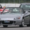 A honda s2000 lapping a race track