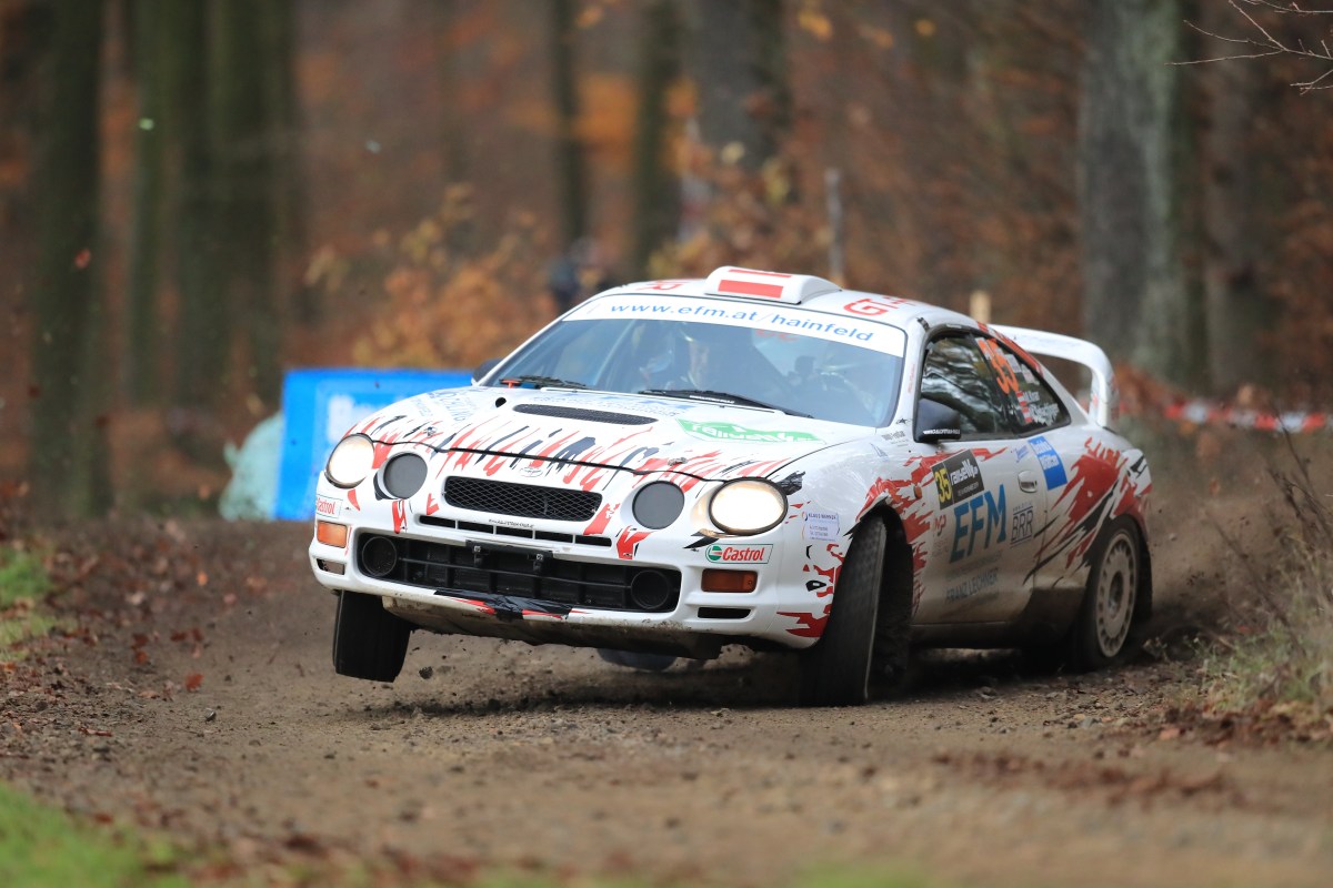 Toyota Celica GT-Four AWD coupe at Waldviertel Rally in Austria