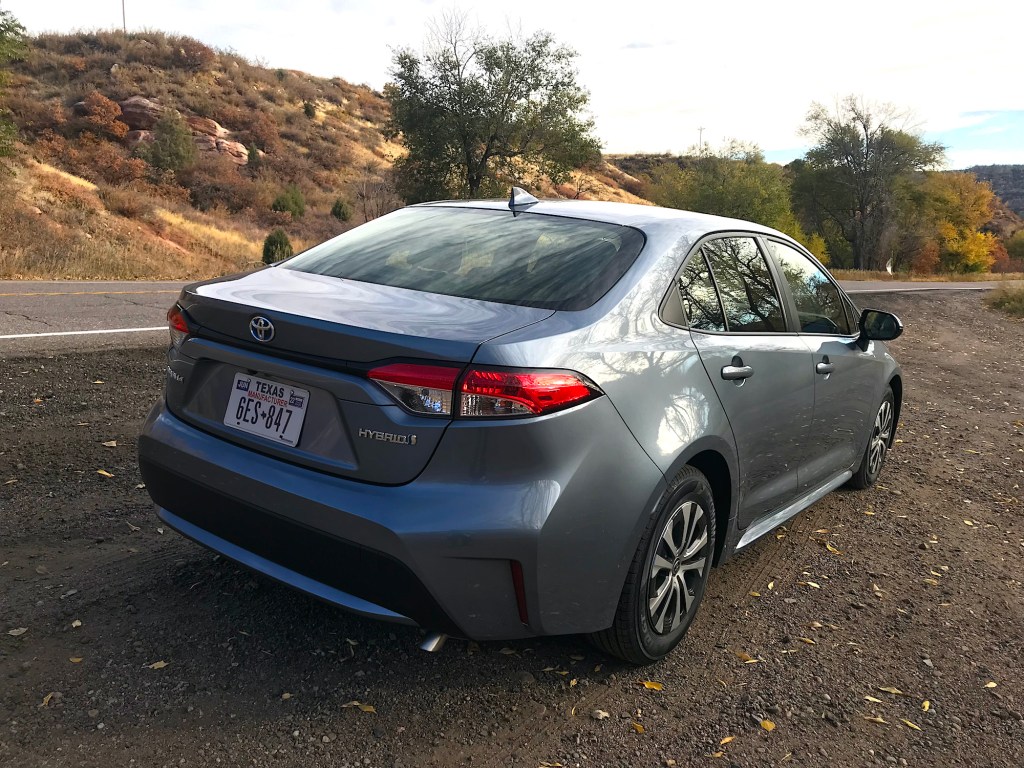 2021 Toyota Corolla Hybrid rear