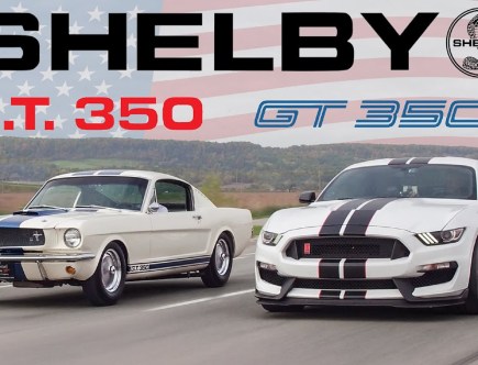 2020 Fights 1965 in Mustang Shelby GT350R vs. Shelby GT350