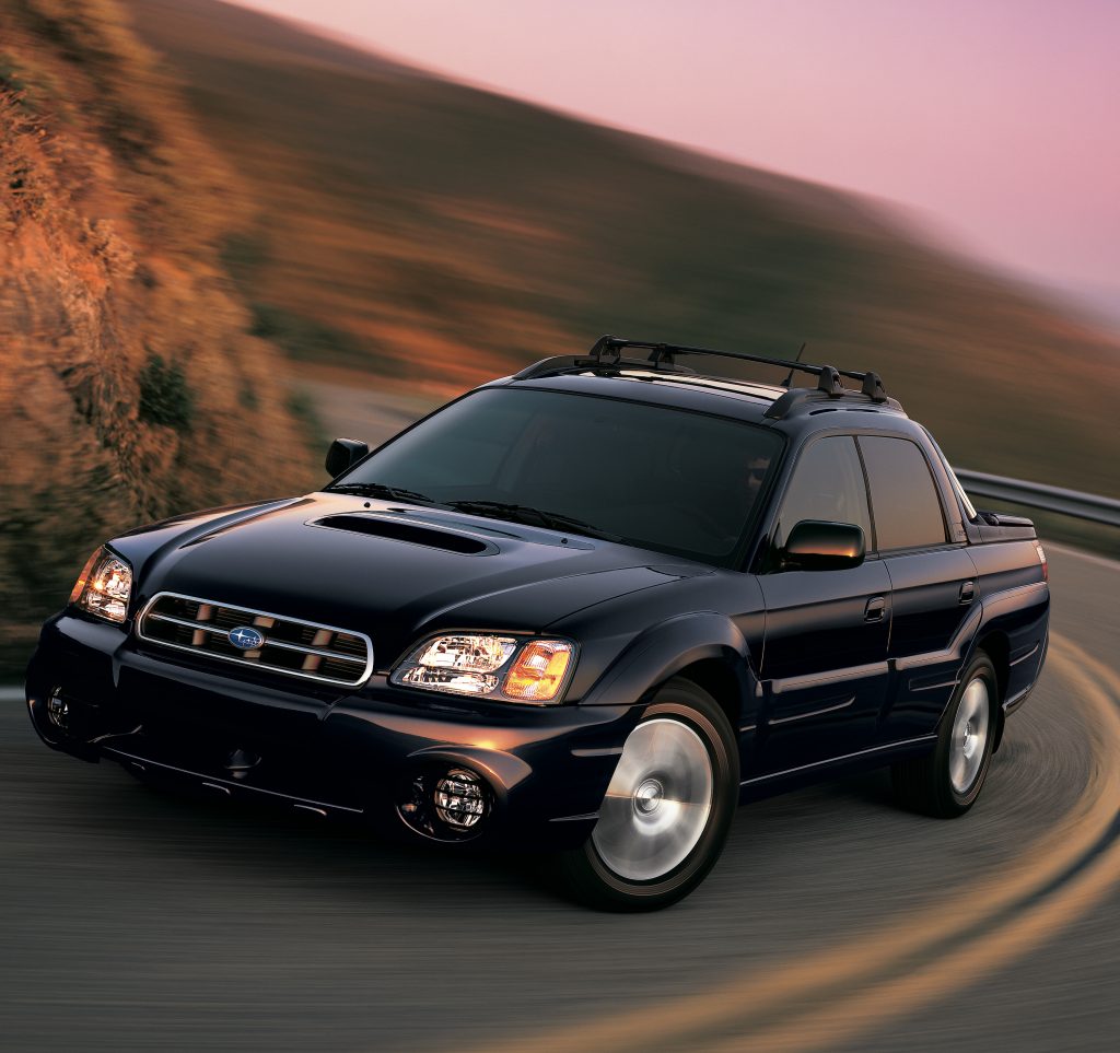 Subaru Baja Turbo promotional add