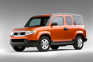 The 2011 Honda Element EX compact crossover SUV in orange