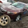 2012 Acura TSX Wagon with full-sized spare tire