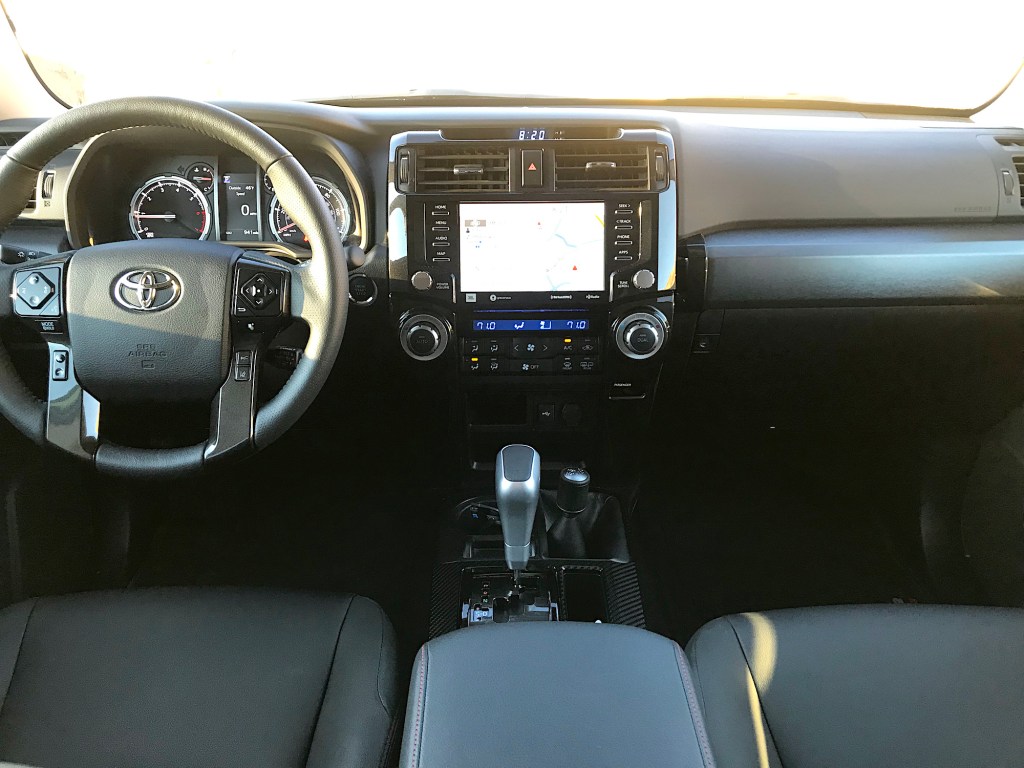 2022 Toyota 4Runner Trail Edition Interior | Joe Santos/MotorBiscuit