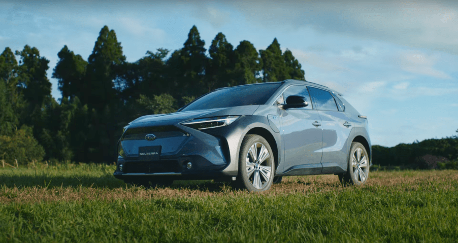 The production 2023 Subaru Solterra will be built by Toyota | Subaru's Youtube Channel