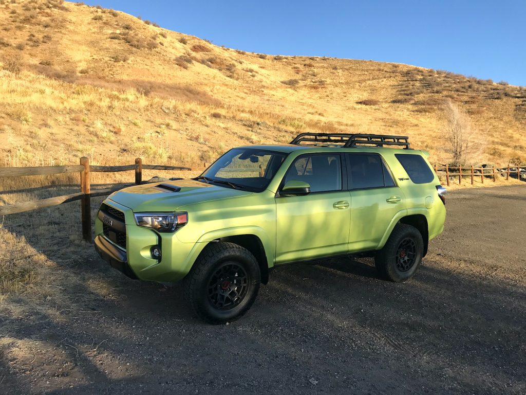 A front shot of the 2022 Toyota 4Runner TRD Pro