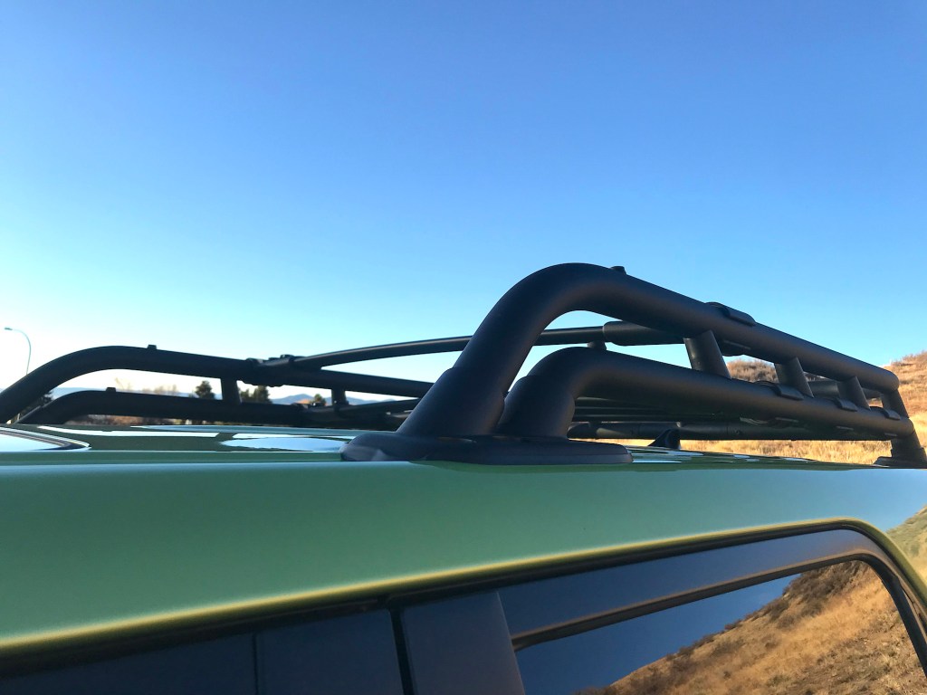 2022 Toyota 4Runner TRD Pro's Yakima roof rack