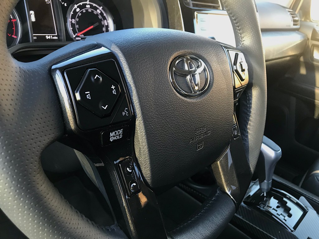 2022 Toyota 4Runner TRD Pro steering wheel 