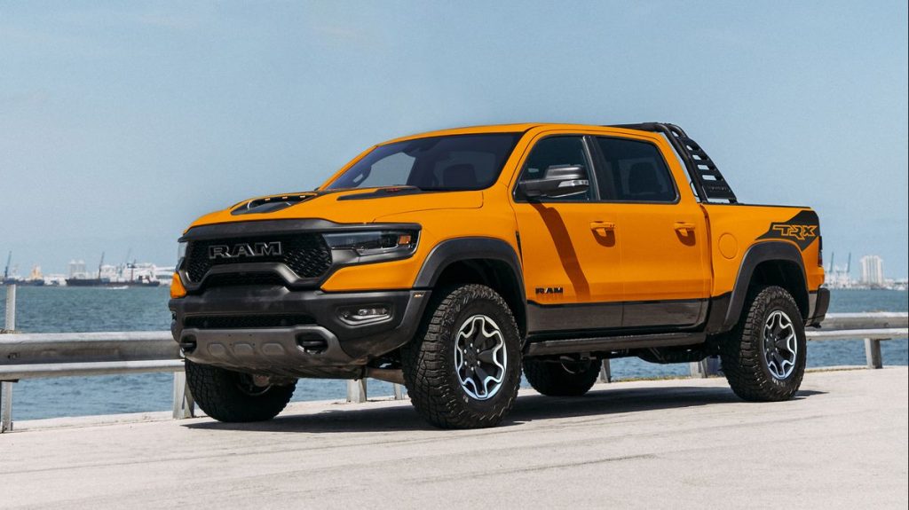 The 2022 Ram 1500 TRX Ignite Edition is one of the best full-size pickup trucks, according to KBB.