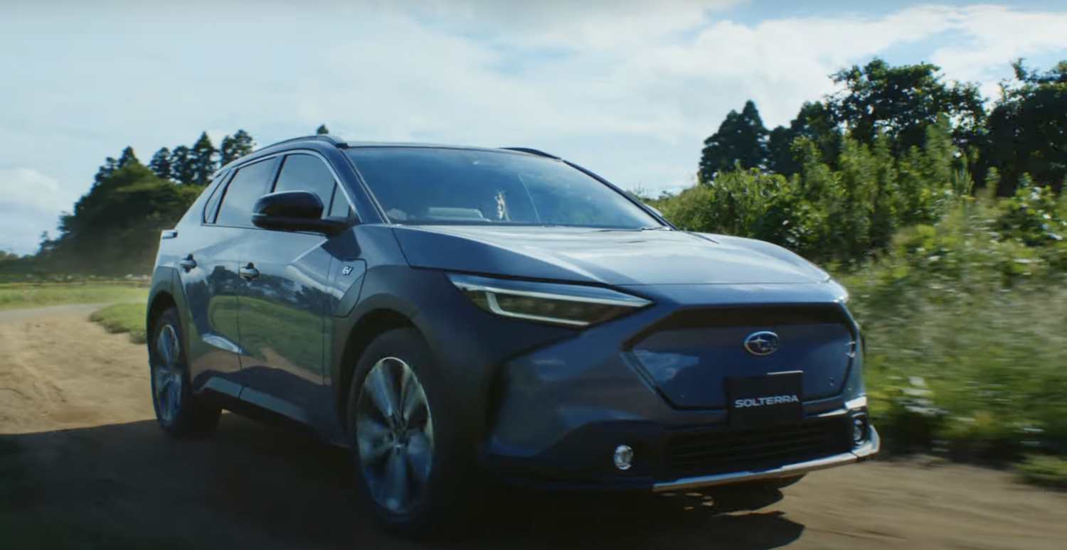 This Subaru EV is the 2023 Subaru Solterra. It will be larger than the Outback and Forester. | Subaru