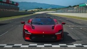 Ferrari Daytona SP3 at the track