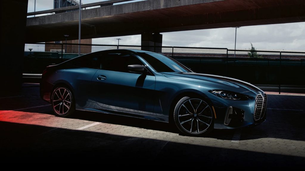 2022 BMW 4-series in blue