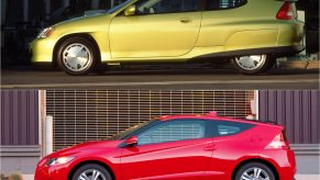 First Generation Honda Insight vs. Honda CR-Z