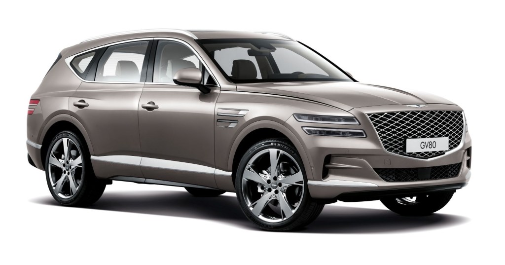 The Genesis GV80 luxury midsize SUV