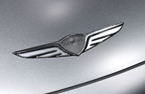 The Genesis automaker brand logo