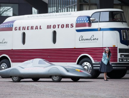 The GM Futurliner Used to Travel Around Showing off Microwaves and Other Futuristic Oddities