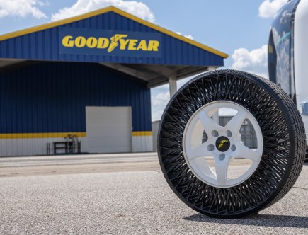 Goodyear Airless Tires Spotted Testing on Tesla Model 3, Set to Rival Michelin UPTIS?