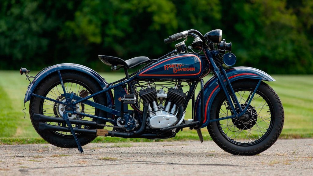 1930 Harley-Davidson Model D saved the company from the Great Depression