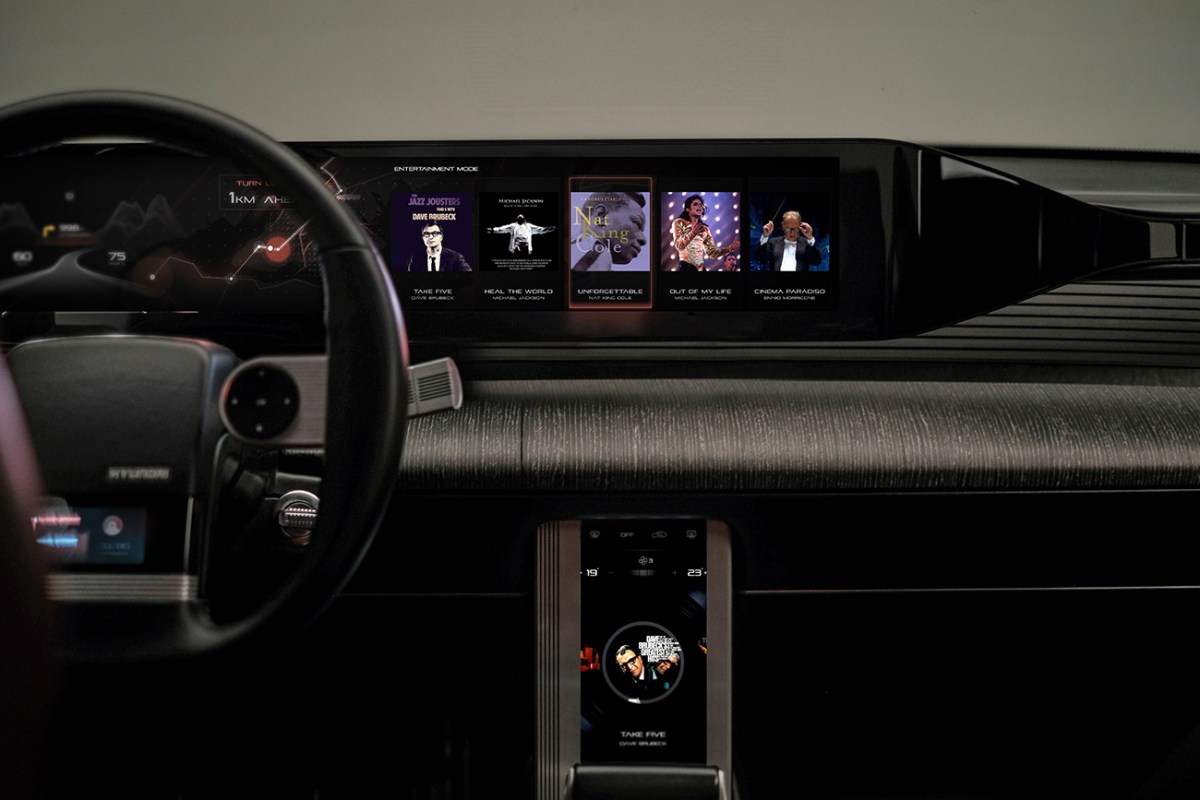 Hyundai Grandeur concept interior
