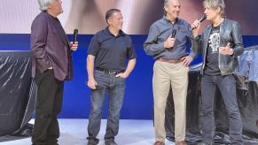 SEMA 2021: Jay Leno Reveals Keith Urban's 1969 Ford Mustang Shelby