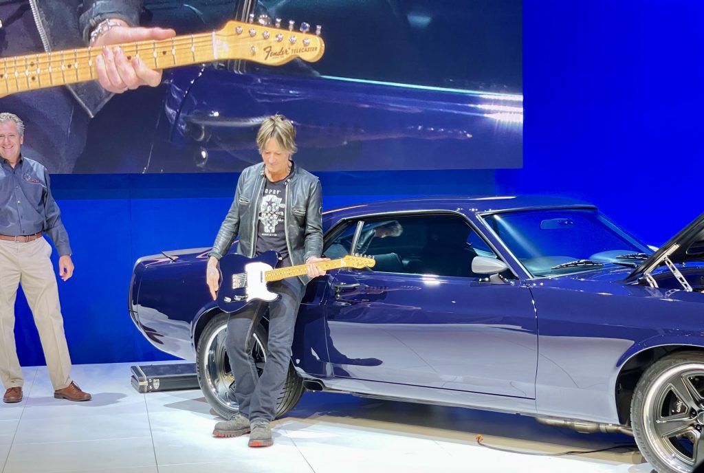 Jay Leno and Keith Urban revealed the 1969 Ford Mustang