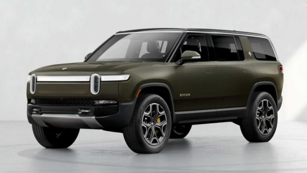Launch Green Rivian R1S exterior paint color option