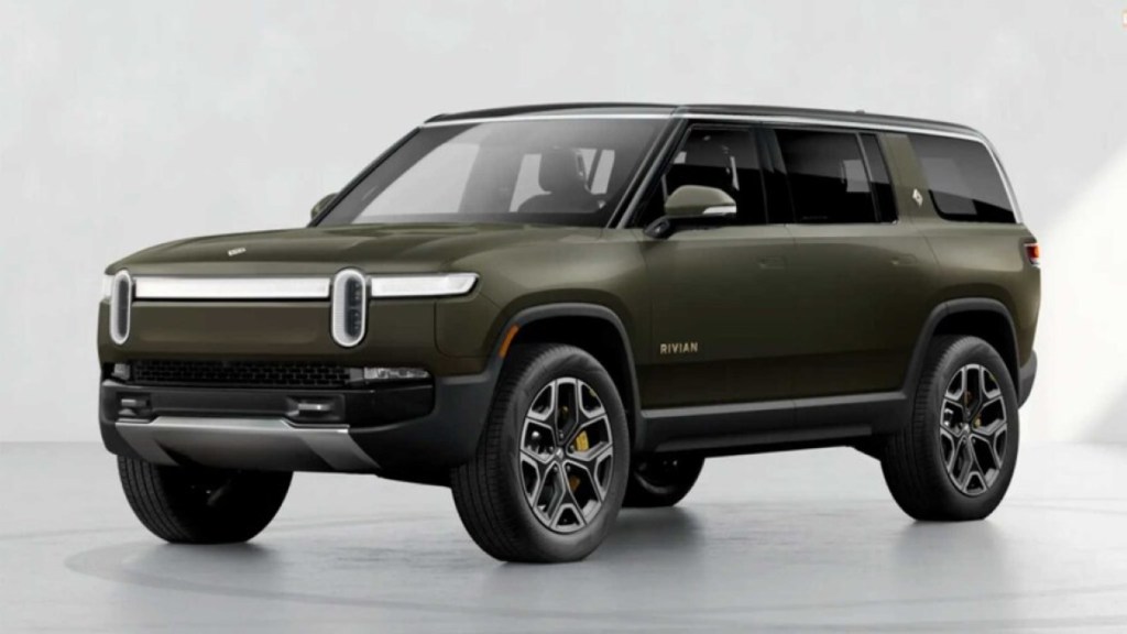Launch Green Rivian R1S exterior paint color option