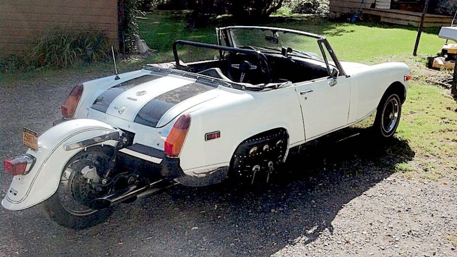 MG Midget 3-wheel