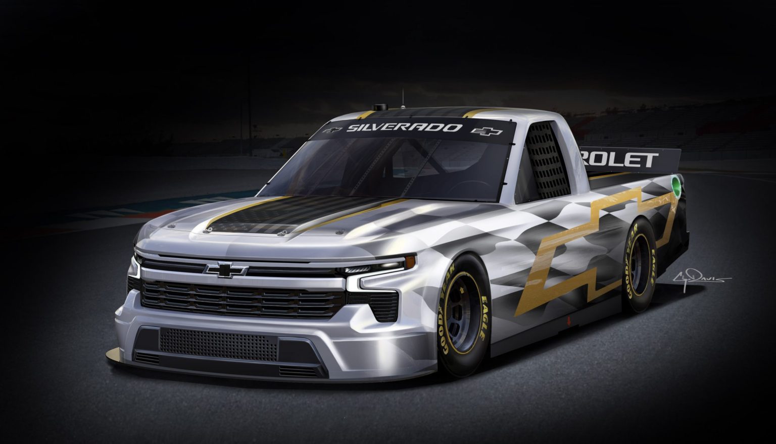 2022 Chevy Silverado RST NASCAR racer