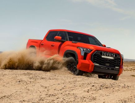 2022 Toyota Tundra TRD Pro Fights the 2022 Chevy Silverado LT Trail Boss for Off-Road Supremacy
