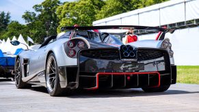 Pagani Huayra flexes beautiful exhaust system as a new law in New York adds crazy fee for loud aftermarket exhaust