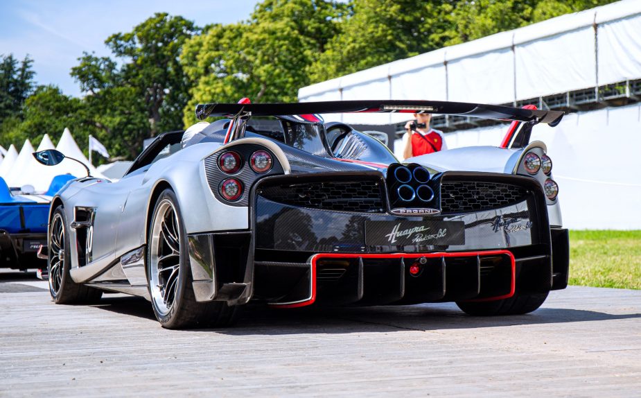 Pagani Huayra flexes beautiful exhaust system as a new law in New York adds crazy fee for loud aftermarket exhaust