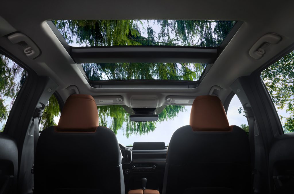 Panoramic sunroof in 2023 Mazda CX-50