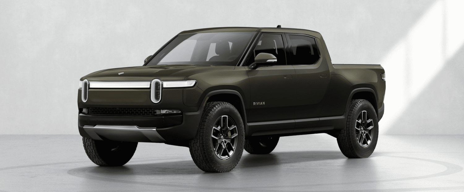 This is a photo of the 2022 Rivian R1T, the world's fastest truck | Rivian
