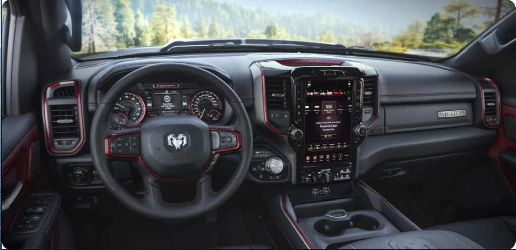 2022 Ram 1500 interior