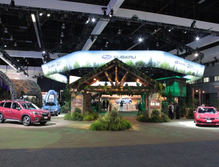 2021 LA Auto Show: Subaru Built An Indoor Forest