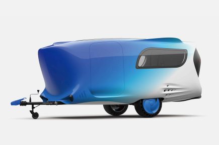 This Award-Winning Camper Trailer Looks Like a Whale
