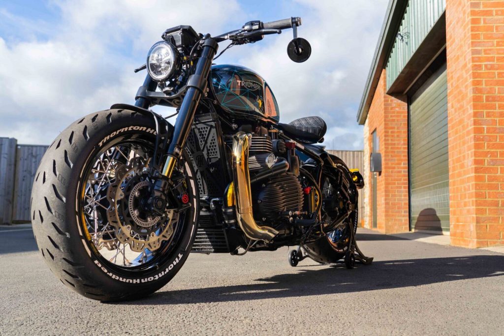 2019 custom Triumph Bobber is the fastest bobber motorcycle in the world