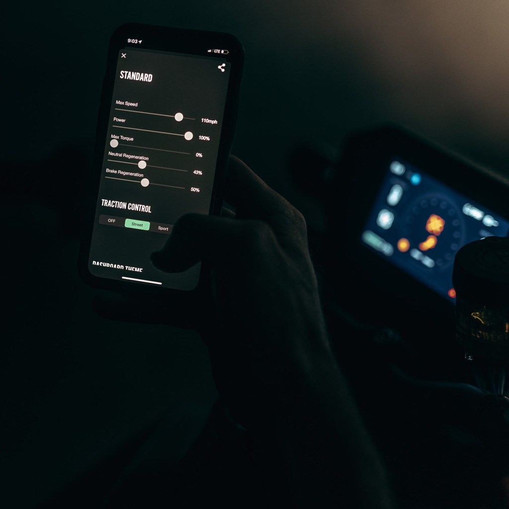 Zero Cypher III+ app connecting with a 2022 SR