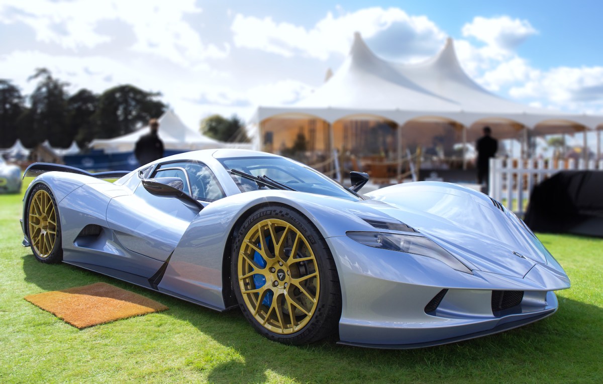 Aspark Owl on display in Woodstock, UK