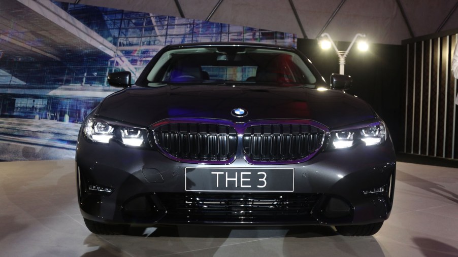 BMW 3-Series on display in Indonesia