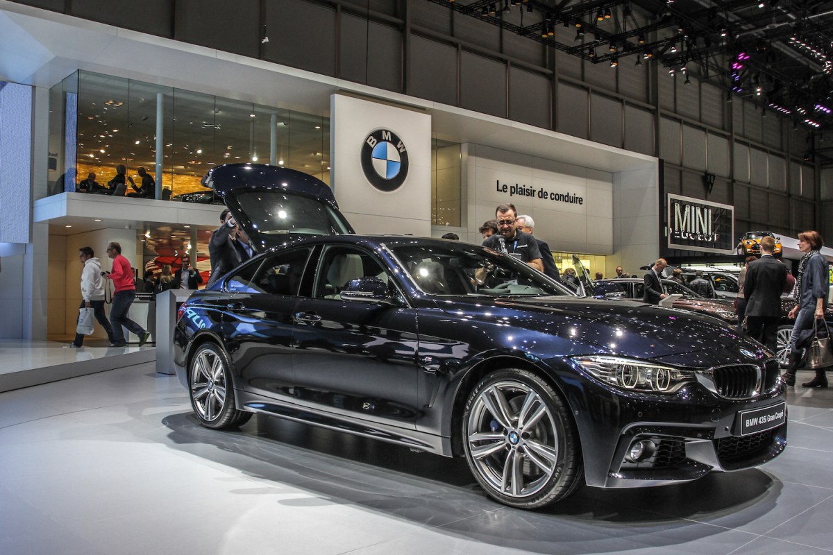 BMW 4-Series on display in Geneva
