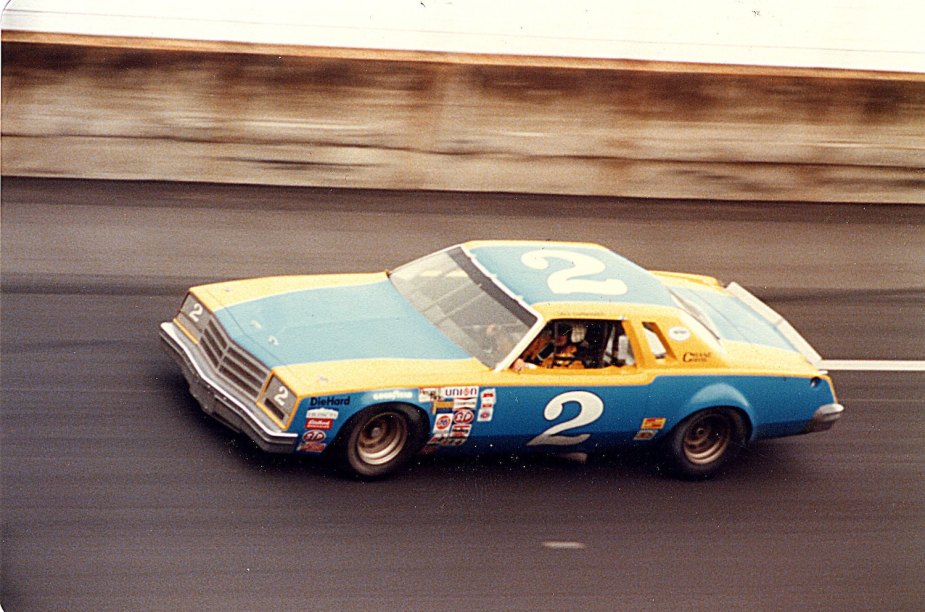 1979 Buick Coupe racing at Daytona