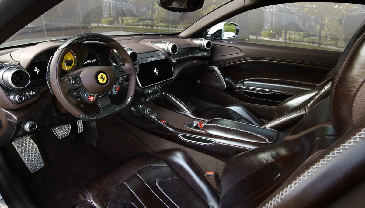 Ferrari BR20 interior