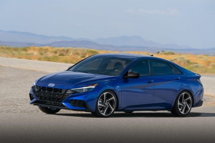 The 2021 Hyundai Elantra N Line Can Give You Some Surprisingly Cheap Thrills