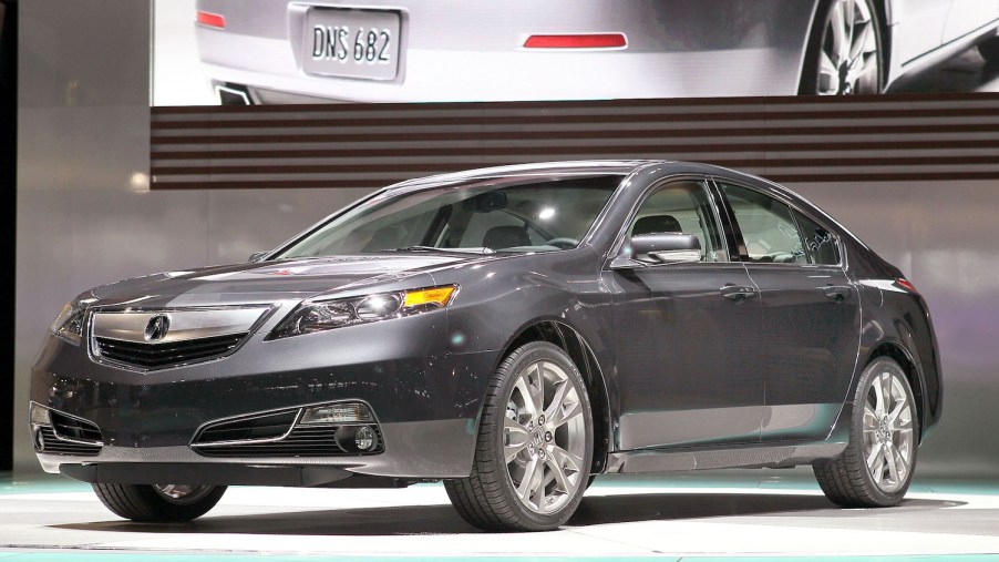 Acura TL on display in Chicago