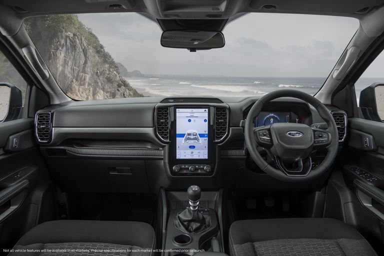 2023 Ford Ranger XLT interior 